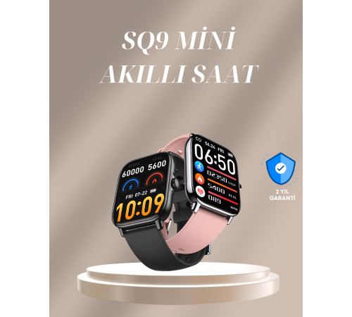 IP67 Suya Dayanıklı AMOLED Akıllı Saat Bildirim ve Sağlık Takip Özellikli