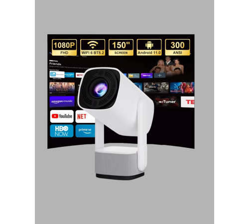 720p HD Projeksiyon Cihazı – Uzun Ömürlü Ampul, Canlı Renkler ve Evde Sinema Keyfi