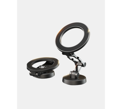 Katlanır Manyetik Araç İçi Telefon Tutucu – 360° Dönebilen, MagSafe Uyumlu, Güçlü Mıknatıslı Tasarım