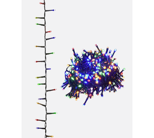5 Metre 50’li LED Işık – Siyah Kablolu, Çok Fonksiyonlu, İç ve Dış Mekan Kullanımı