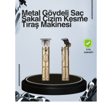 Kompakt Tasarımlı, Uzun Pil Ömürlü Saç Sakal Kesme Makinesi