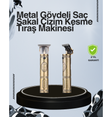 Kompakt Tasarımlı, Uzun Pil Ömürlü Saç Sakal Kesme Makinesi