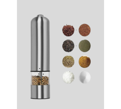 Otomatik Pilli Tuz ve Karabiber Öğütücü Seti