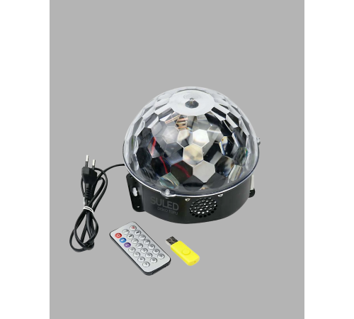 Taşınabilir Mini Disko Topu Lamba – Müzikle Senkronize Işık Efekti ve Parti Atmosferi
