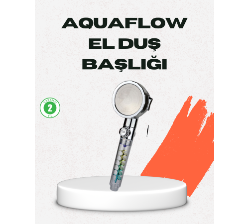 Rahatlatıcı Yağmur Etkili El Duşu – Döner Pervaneli, Dayanıklı ve Şık Tasarım