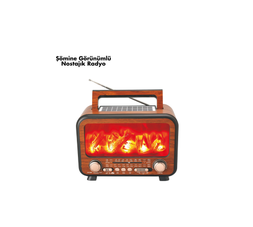 Alev Efektli Bluetooth Hoparlör