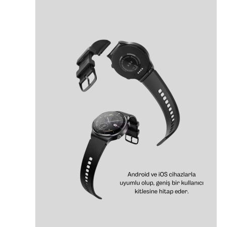 Kablosuz Şarjlı Bluetooth Görüşmeli Akıllı Saat – Android & iOS Uyumlu