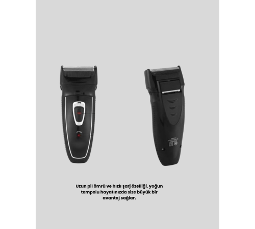 Unisex Şarjlı Saç ve Sakal Kesme Makinesi – Sessiz Motor, 1–12 mm Ayarlanabilir Başlık