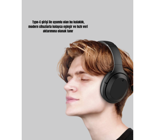 Modern Cihazlarla Uyumlu Kablolu Kulaklık – Yüksek Ses Kalitesi, Gürültü Azaltıcı Mikrofon