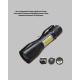 Profesyonel 4 Modlu Şarjlı El Feneri | 1300 mAh Batarya | Cree LED Teknolojisi