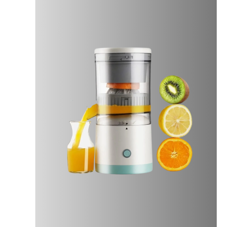 Taşınabilir Şarjlı Katı Meyve Sıkacağı – 45W Güç, 18000 RPM Hız, 400 mL Kapasite