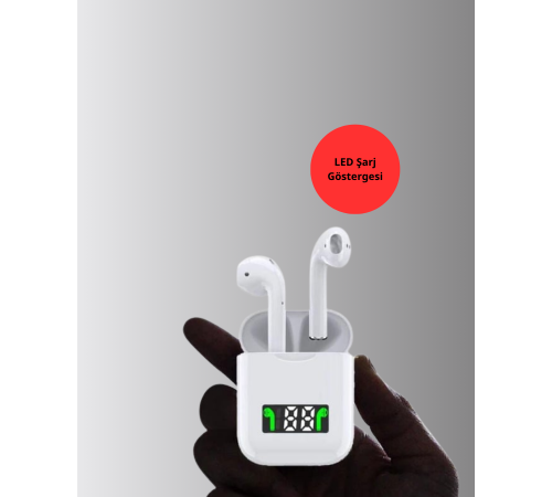 Kablosuz TWS Bluetooth 5.0 Kulaklık – Dokunmatik Kontrol, LED Göstergeli