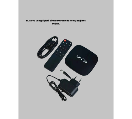 Android 4K TV Box – Wi-Fi, Bluetooth, Dolby Ses, 60 FPS Ultra HD