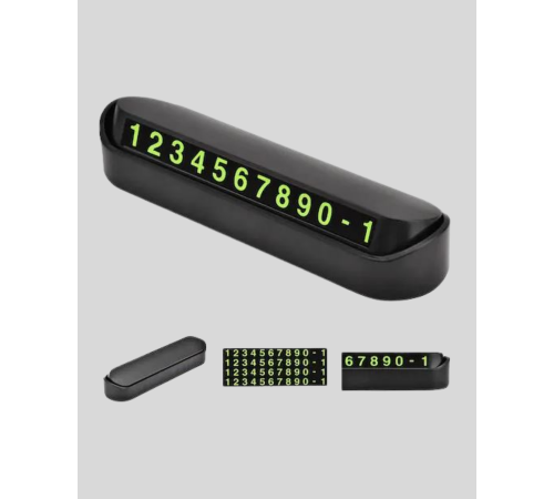 Alüminyum Kasa Gri Çevirmeli Araç İçi Telefon Numaratörü