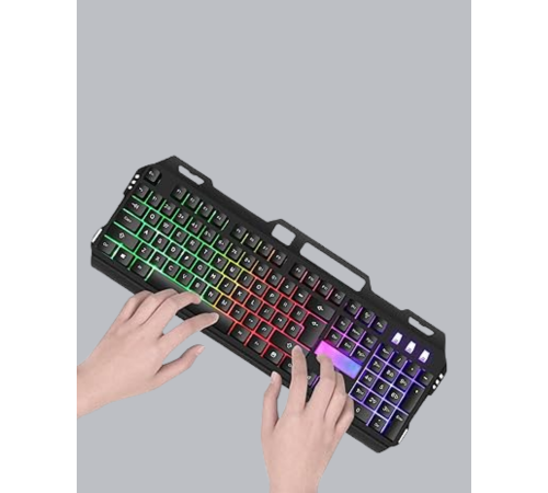 RGB Işıklı  Klavye Mouse Seti – Türkçe Q, Ayarlanabilir DPI, Ergonomik ve Dayanıklı Tasarım