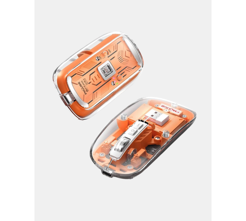 Kablosuz Çift Modlu Mouse – Bluetooth 5.0 + 2.4GHz