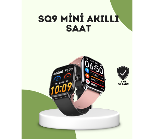 AMOLED Titreşimli Bildirimli Akıllı Saat