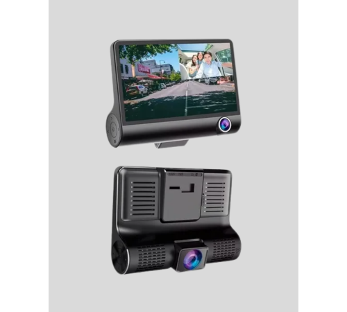 Full HD Araç Kamerası 3’lü 4.0” Ekranlı ve HDR Gece Görüşlü