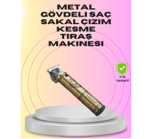 Güçlü Motorlu, 4 Kılavuz Taraklı Kompakt Saç Kesme Makinesi – Uzun Pil Ömürlü