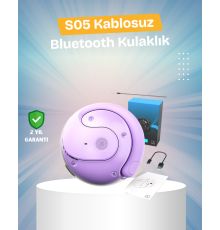 S05 Kablosuz Kulaklık – Küçük Kulak Yapılarına Uygun, Kayma Yapmayan Tasarım