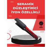 160°–220° Isı Ayarlı Saç Düzleştirici – Seyahat Tipi Hafif Model
