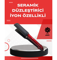 160°–220° Isı Ayarlı Saç Düzleştirici – Seyahat Tipi Hafif Model