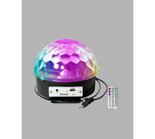 Taşınabilir Mini Disko Topu Lamba – Müzikle Senkronize Işık Efekti ve Parti Atmosferi