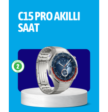 Dayanıklı Kordonlu Şarjlı Akıllı Saat