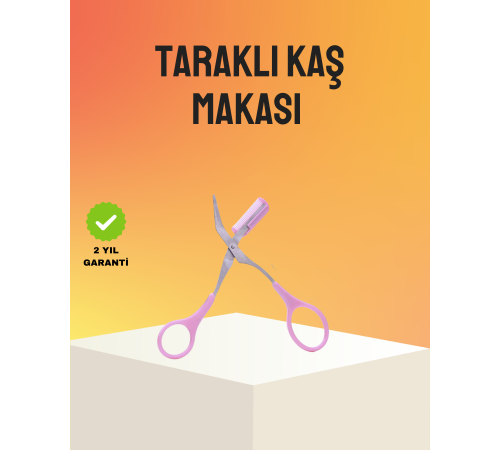 Kaş Düzeltme Makası Taraklı – Profesyonel ve Pratik Kaş Bakımı