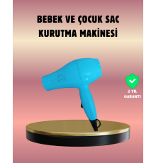 Çocuklara Uygun Saç Kurutma Makinesi – Güvenli, Yumuşak ve Nazik Kurutma Deneyimi