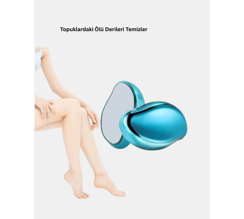 Kristal Tüy Alıcı Epilatör – Acısız, Pratik ve Cilt Dostu Tüy Temizliği