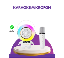 Karaoke Özellikli Astronot Bluetooth Hoparlör Kablosuz Mikrofonlu