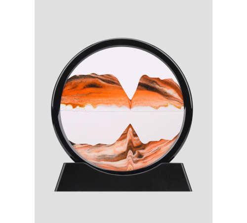 Zarif Cam Kum Saati – Ofis, Ev ve Raf Dekoru için Estetik Tasarım