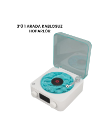 Kablosuz Bluetooth Hoparlör MAVİ