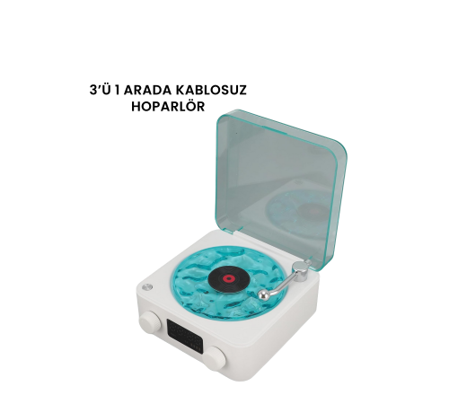 Kablosuz Bluetooth Hoparlör MAVİ