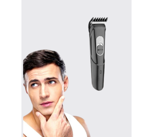 Taşınabilir Şarjlı Saç Sakal Tıraş Makinesi – 3 Taraklı, Sessiz ve Ergonomik