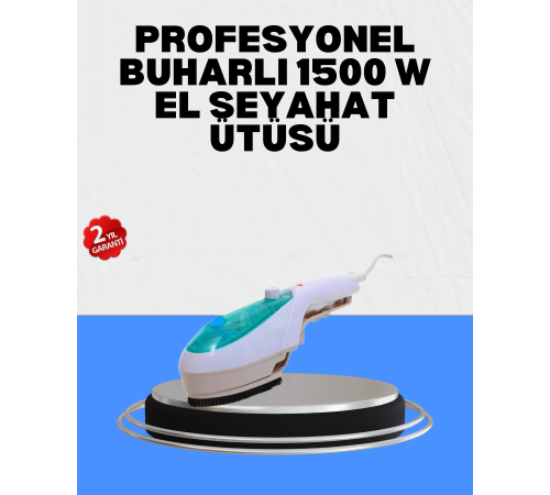 Buharlı Kırışıklık Giderici Pratik Ev ve Seyahat Ütüsü