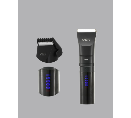 Şarjlı Saç Kesme Makinesi – 4 Taraklı, 2 Kademeli Güç Ayarı, Uzun Pil Ömrü