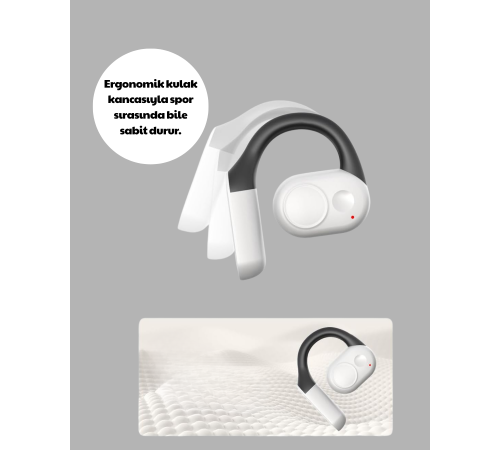 Kablosuz Bluetooth Kulaklık – Otomatik Eşleşme, Tek Tuş Kontrol, Stereo Ses