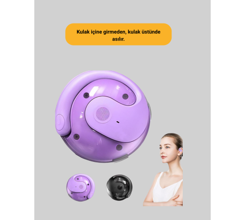 S05 Spor Kulaklığı – Kemik İletimli, Kulak Kanalını Tıkamayan Yapı