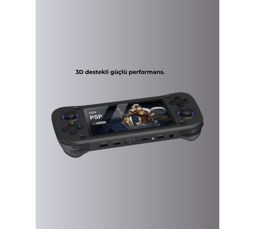 Taşınabilir El Tipi Oyun Konsolu Çoklu Emülatör Destekli 64GB