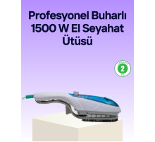 Portatif Buharlı Ütü Pratik Seyahat Tipi Kırışıklık Açıcı