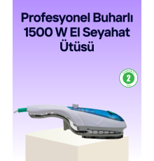 Portatif Buharlı Ütü Pratik Seyahat Tipi Kırışıklık Açıcı