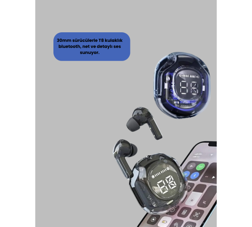 Kablosuz Şarj Destekli Hafif ve Güçlü Kulaklık