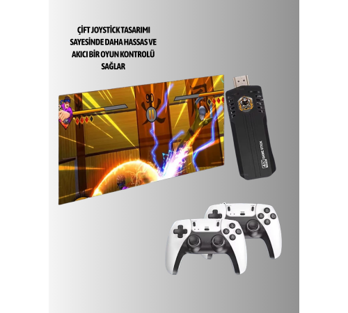 Retro Oyun Konsolu – Yüksek Çözünürlük ve Geniş Oyun Seçenekleri