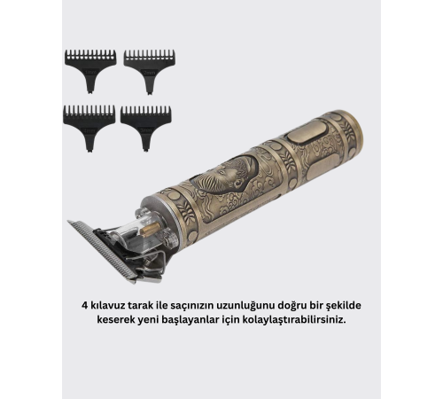 Saç ve Sakal İçin Çok Fonksiyonlu Güçlü Kesme Makinesi