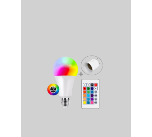 Uzaktan Kumandalı Akıllı LED Ampul, Enerji Tasarruflu