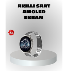 NFC Destekli Akıllı Saat – Kablosuz Şarj & Sesli Arama Özelliği