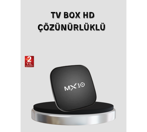 Android 4K TV Box – Wi-Fi, Bluetooth, Dolby Ses, 60 FPS Ultra HD