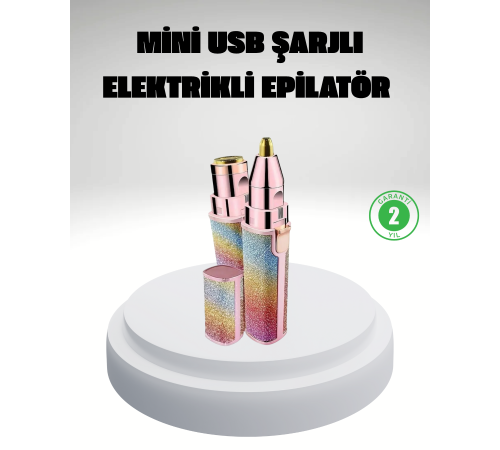 Şarjlı Mini Yüz ve Kaş Epilatörü – Ağrısız ve Hassas Temizlik